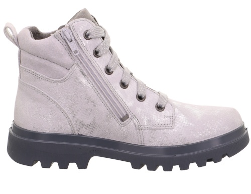 Ботинки Superfit для девочки, серые фото 4