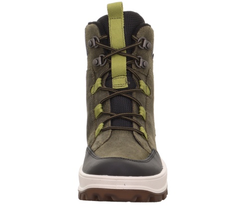 Ботинки Superfit для мальчика, зелёные фото 3