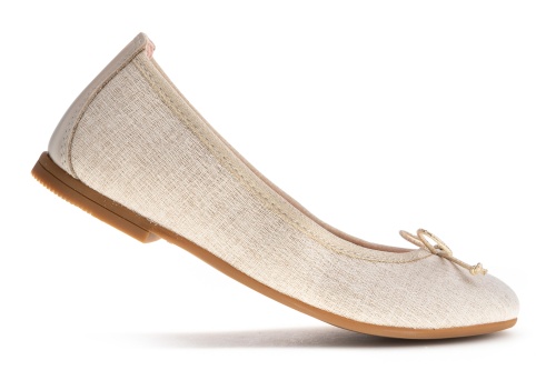 Туфли Paola для девочки, бежевые фото 5