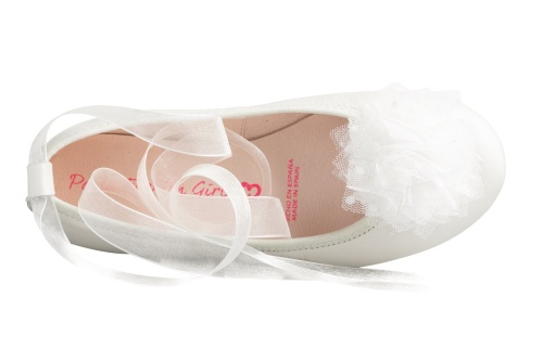 Туфли Paola для девочки, бежевые фото 4