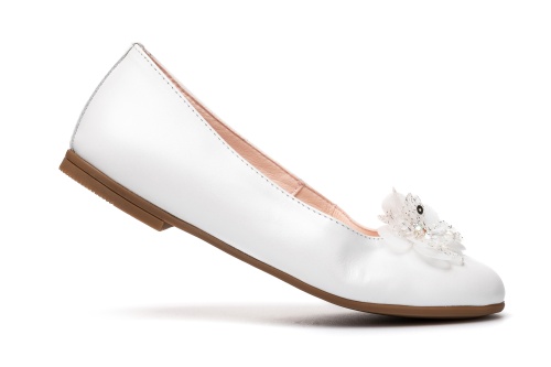 Туфли Paola для девочки, белые фото 5