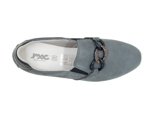 Женские полуботинки IMAC, синие фото 6