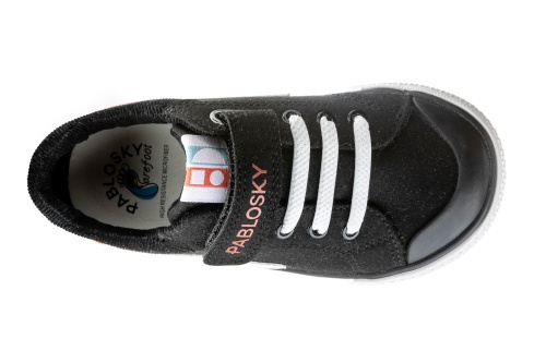 Кеды PABLOSKY для мальчика, чёрные фото 4