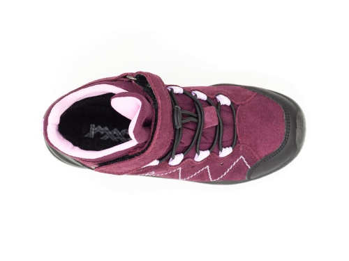 Ботинки IMAC для девочки, бордовые фото 6