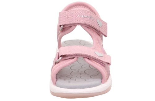 Босоножки Superfit для девочки, розовые фото 3