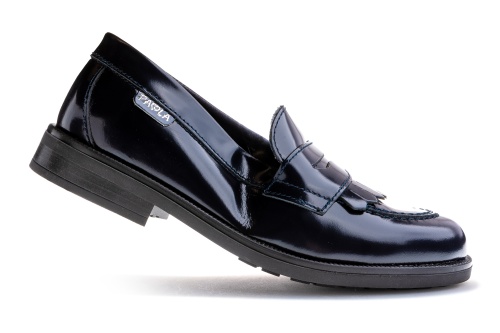 Лоферы Paola для девочки, синие фото 5