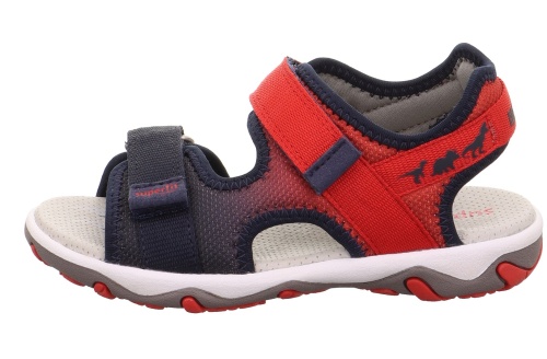 Сандалии SUPERFIT для мальчика, красные фото 2